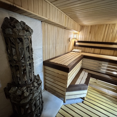 Парная на дровах..